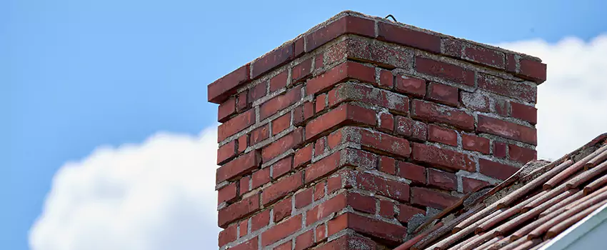 Brick Chimney Flue Installation in Agawam, MA