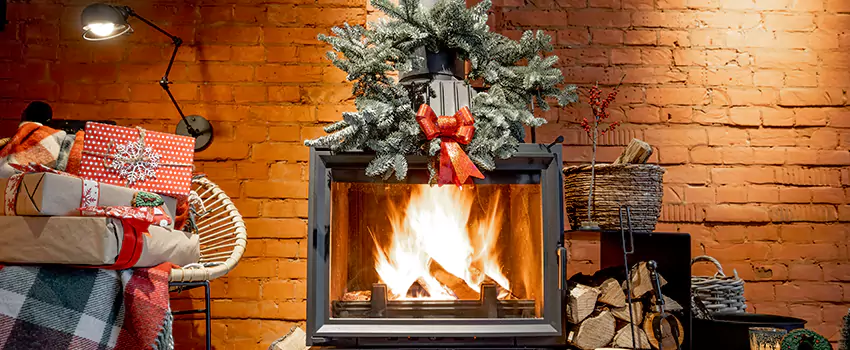 Travis Industries Linear Gas Fireplace Installation in Agawam, Massachusetts