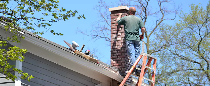 Vinyl and PVC Chimney Flashing Installation in Agawam, MA