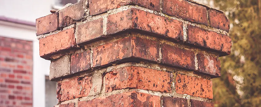 Cracked Chimney Bricks Repair Cost in Agawam, Massachusetts