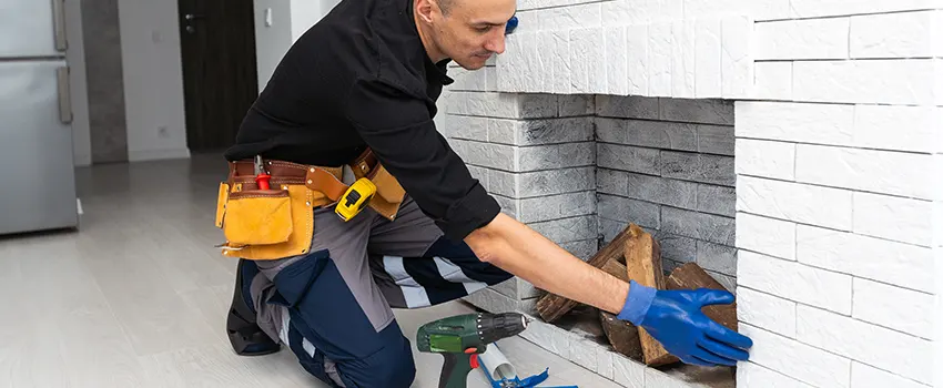 Fireplace Damaged Damper Frame Repair Services in Agawam, Massachusetts